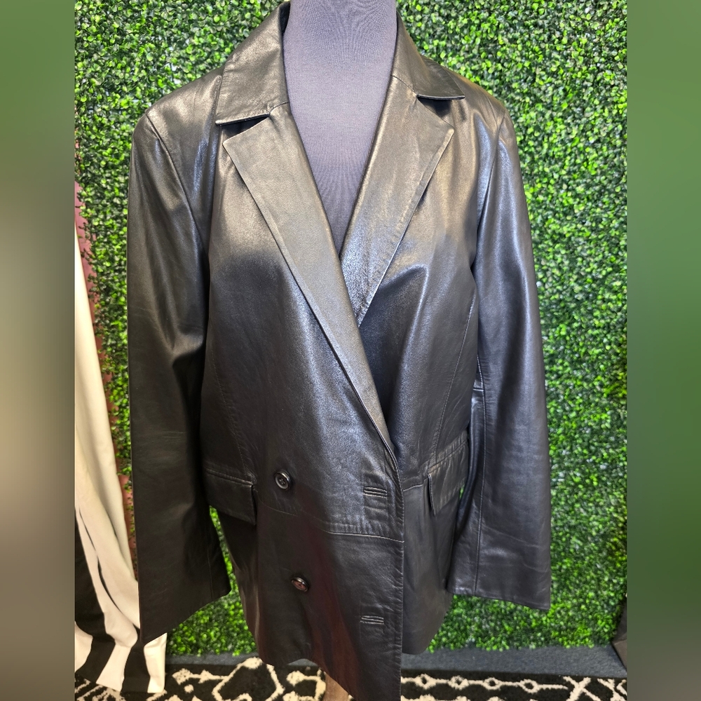 Stand Studio Black Leather Women's Jacket